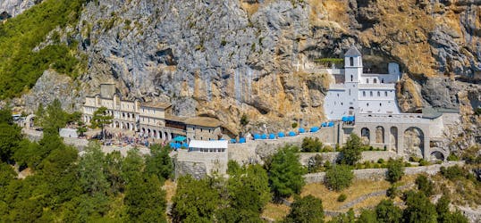 Privé dagtocht naar het klooster Ostrog met vervoer vanuit Herceg Novi